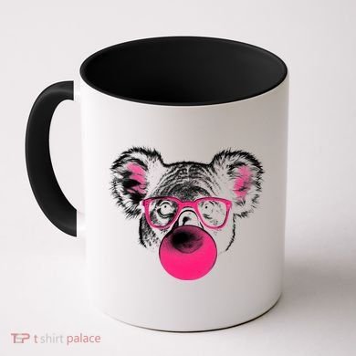 Koala Bear Blowing Bubblegum Coffee Mug