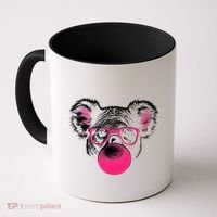 Koala Bear Blowing Bubblegum Coffee Mug thumb 0