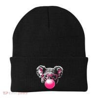Koala Bear Blowing Bubblegum Beanie thumb 0