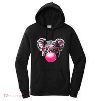 Koala Bear Blowing Bubblegum Women's Hoodie thumb 0