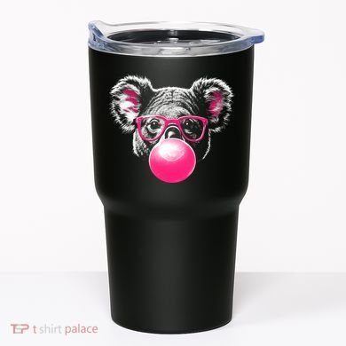 Koala Bear Blowing Bubblegum Tumbler