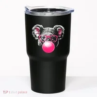 Koala Bear Blowing Bubblegum Tumbler thumb 0