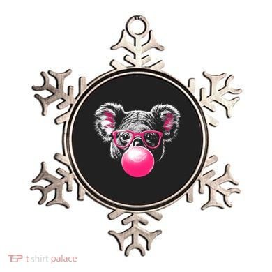 Koala Bear Blowing Bubblegum Ornament