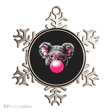 Koala Bear Blowing Bubblegum Ornament