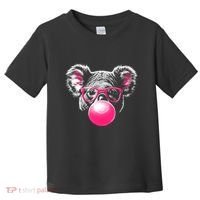 Koala Bear Blowing Bubblegum Toddler T-Shirt thumb 0