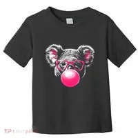 Koala Bear Blowing Bubblegum Toddler T-Shirt thumb 0