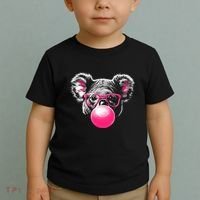 Koala Bear Blowing Bubblegum Toddler T-Shirt thumb 2