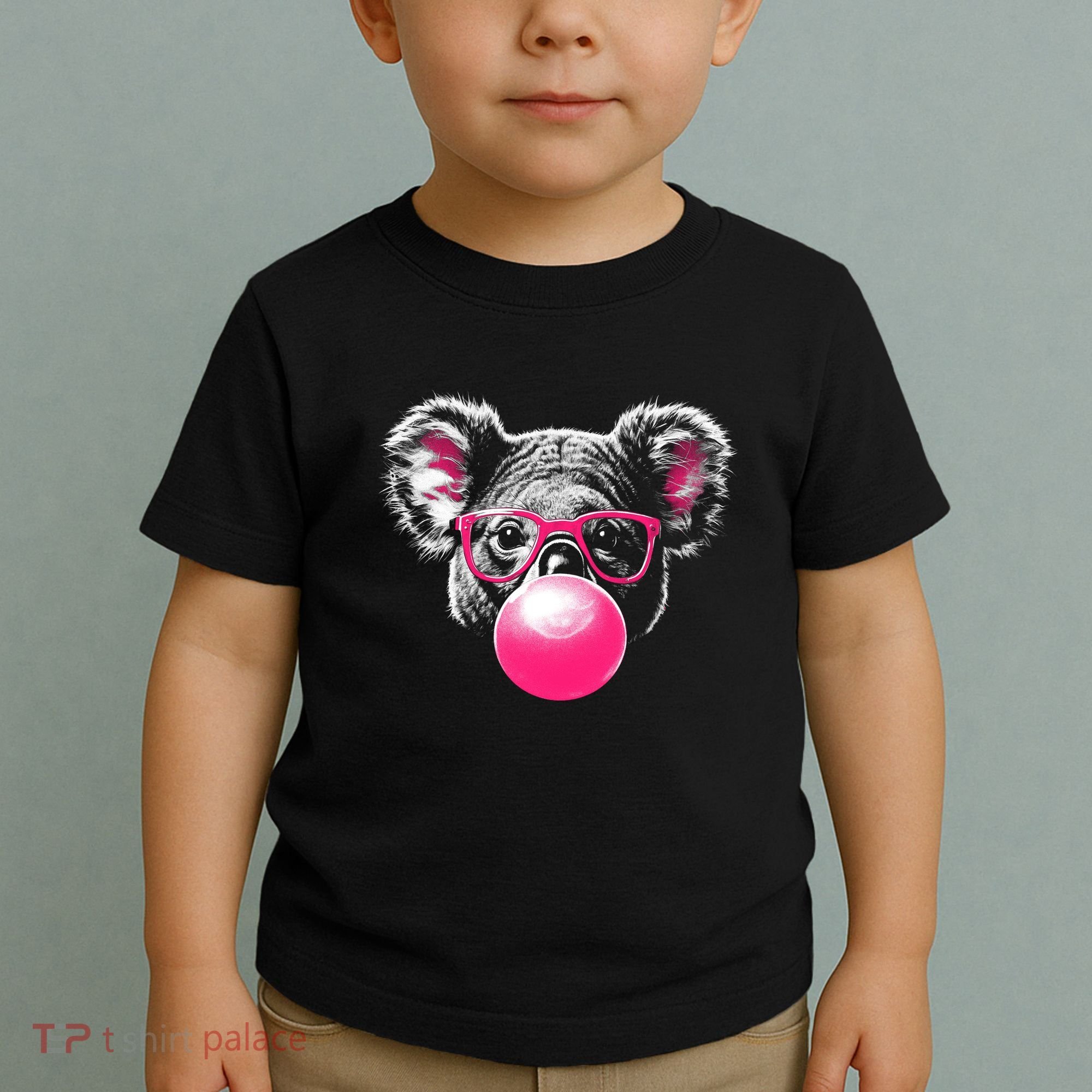 Koala Bear Blowing Bubblegum Toddler T-Shirt