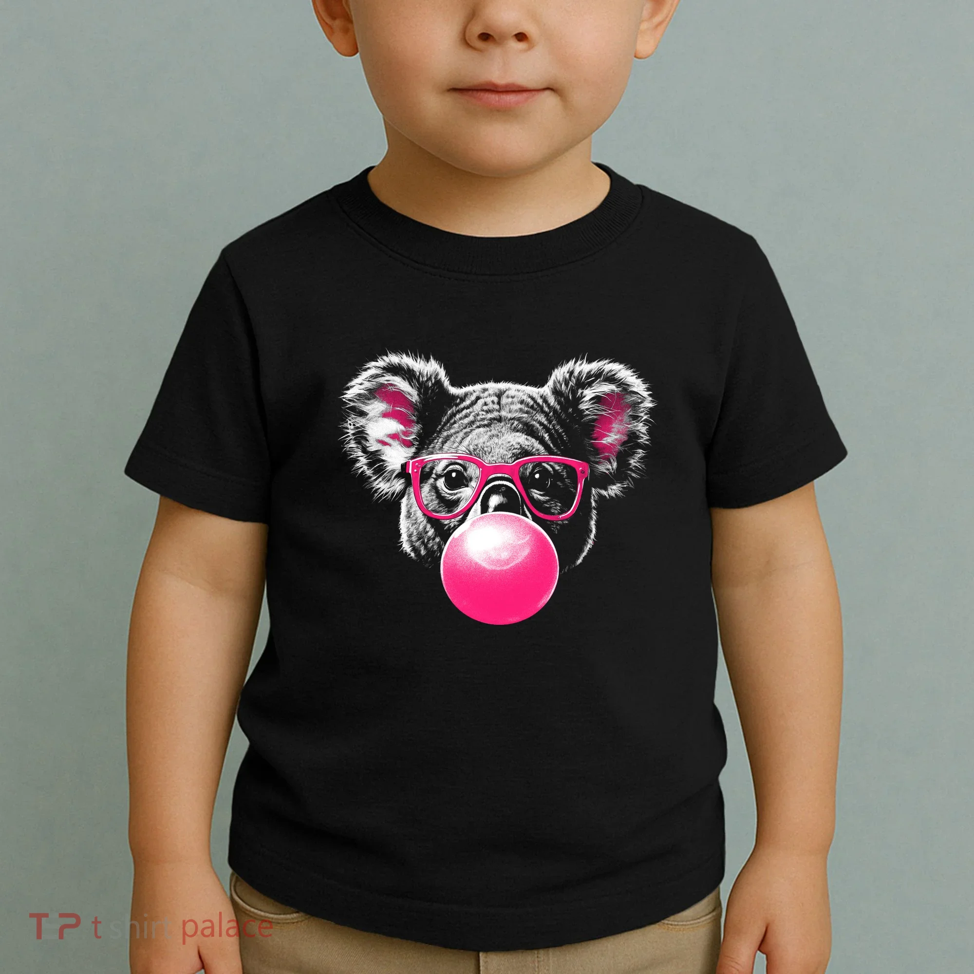 Koala Bear Blowing Bubblegum Toddler T-Shirt