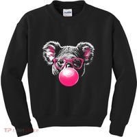 Koala Bear Blowing Bubblegum Kids Sweatshirt thumb 0