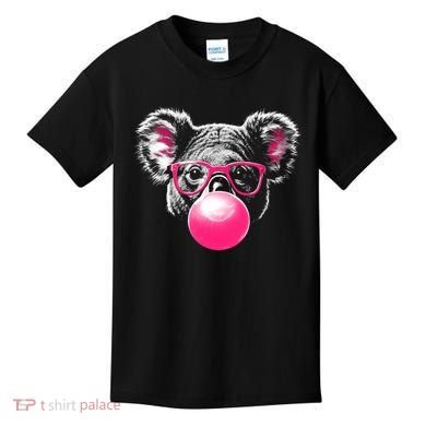 Koala Bear Blowing Bubblegum Kids T-Shirt