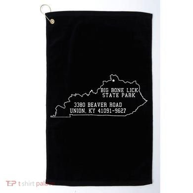 Kentucky Big Bone Lick State Park Golf Towel
