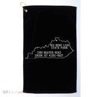 Kentucky Big Bone Lick State Park Golf Towel thumb 0