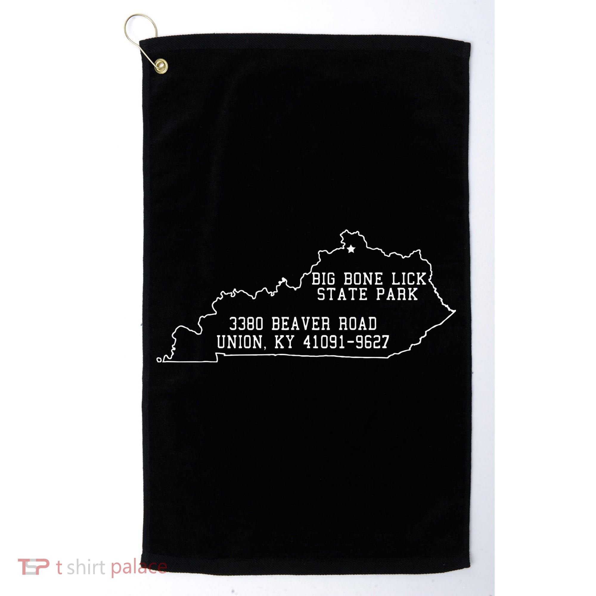 Kentucky Big Bone Lick State Park Golf Towel