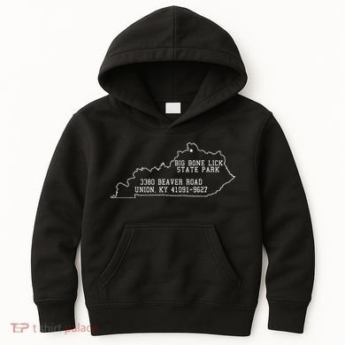 Kentucky Big Bone Lick State Park Kids Hoodie