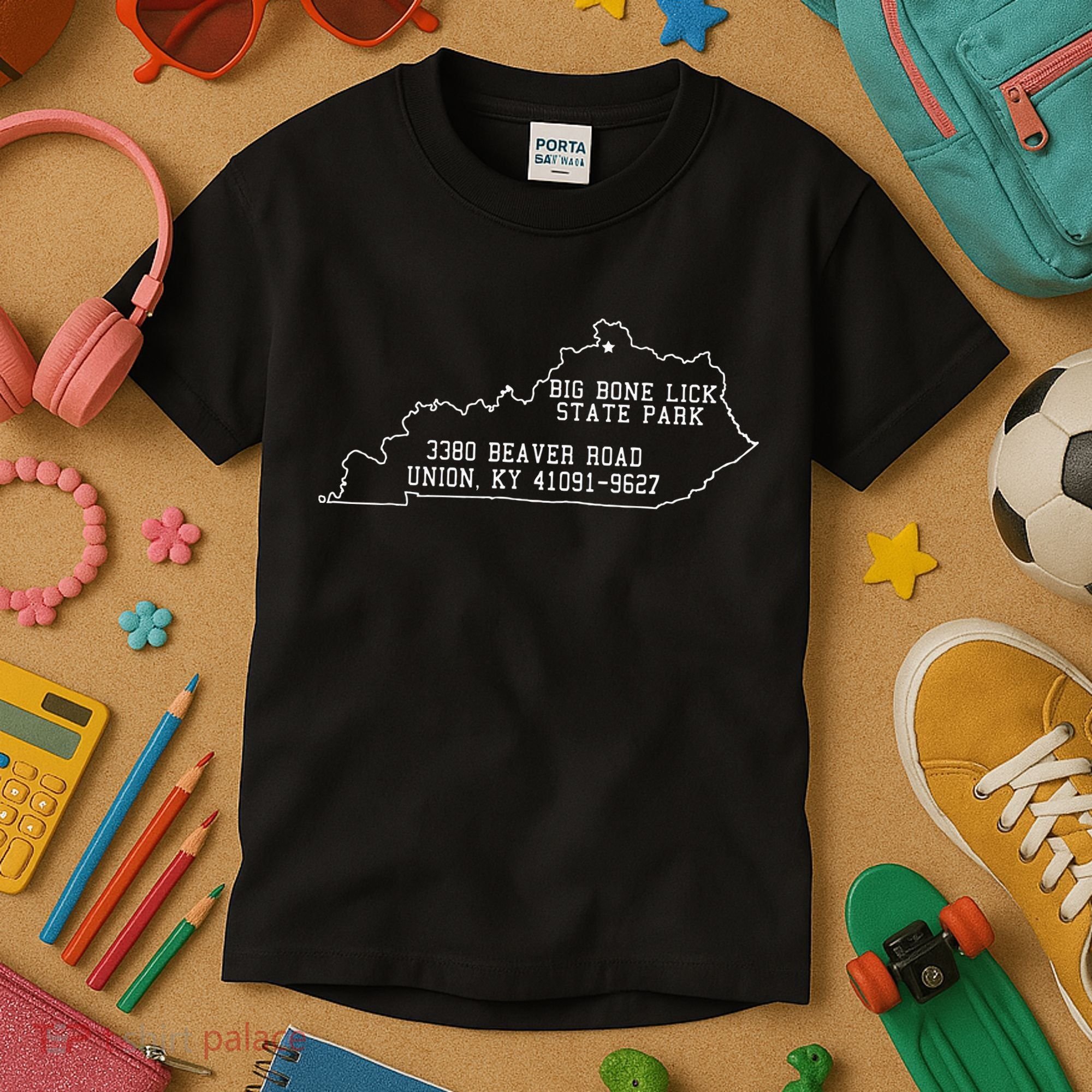 Kentucky Big Bone Lick State Park Kids T-Shirt