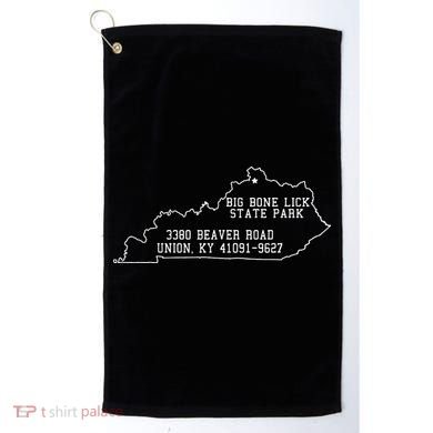 Kentucky Big Bone Lick State Park Golf Towel