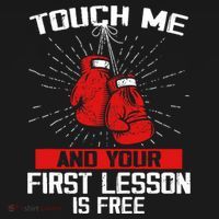 Kick Boxer Boxing Coach Funny Kick Boxing Lover Saying Ornament thumb 1
