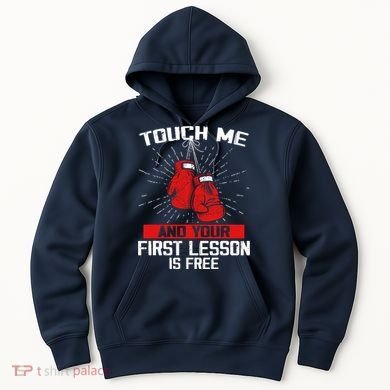 Kick Boxer Boxing Coach Funny Kick Boxing Lover Saying Hoodie