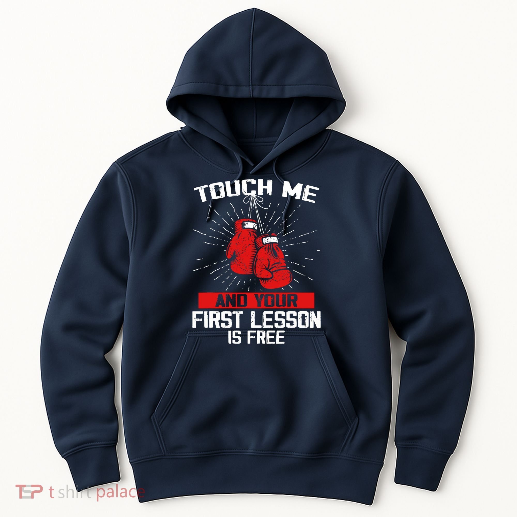 Kick Boxer Boxing Coach Funny Kick Boxing Lover Saying Hoodie