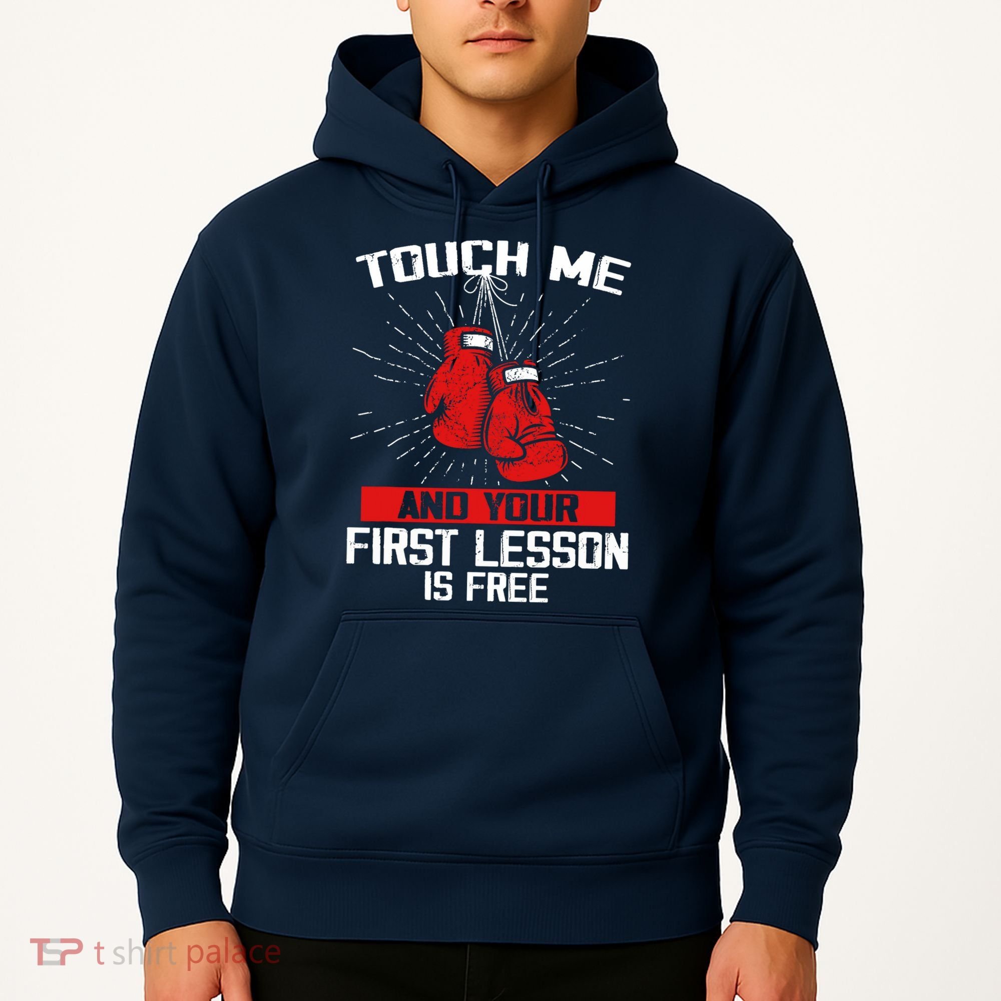 Kick Boxer Boxing Coach Funny Kick Boxing Lover Saying Hoodie