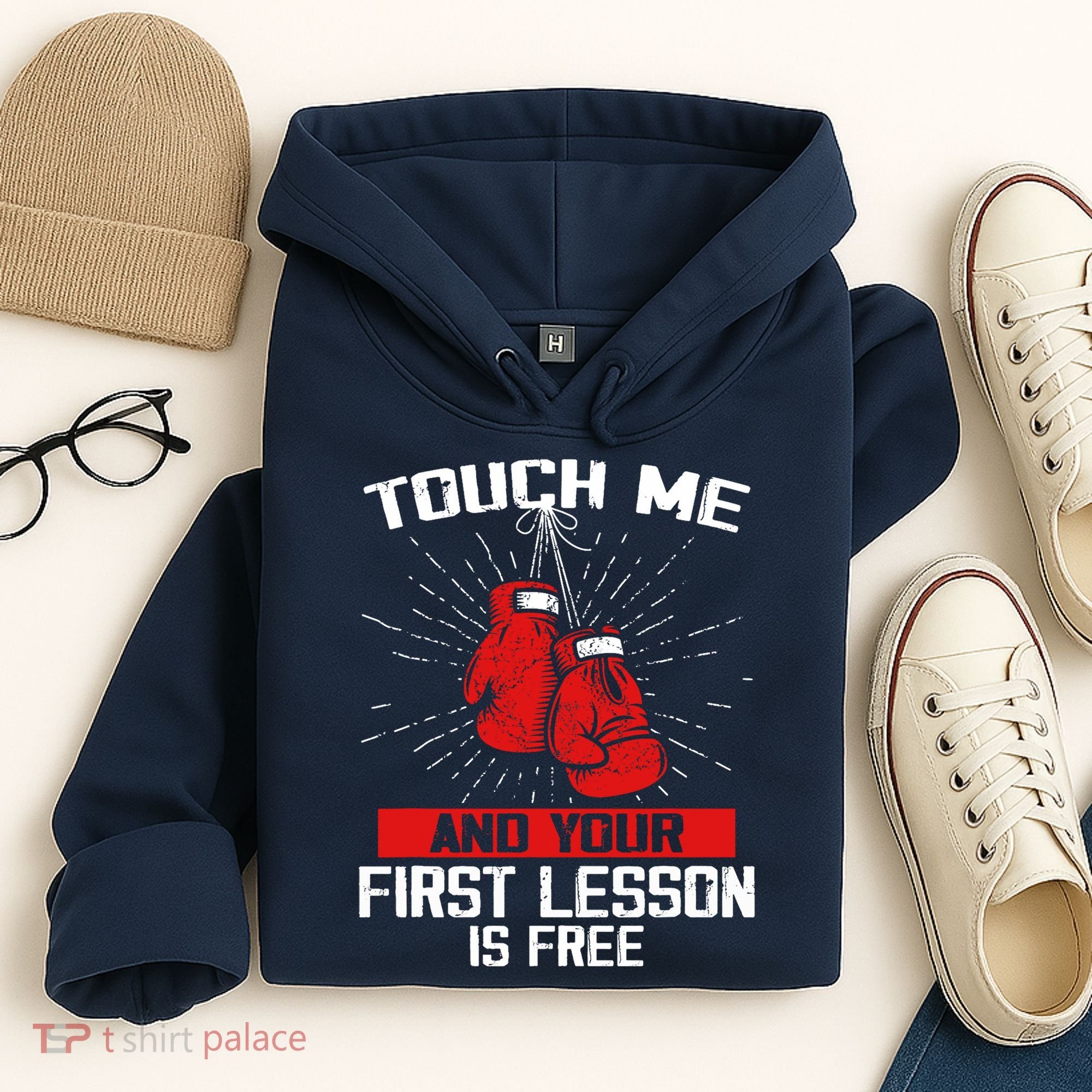 Kick Boxer Boxing Coach Funny Kick Boxing Lover Saying Hoodie