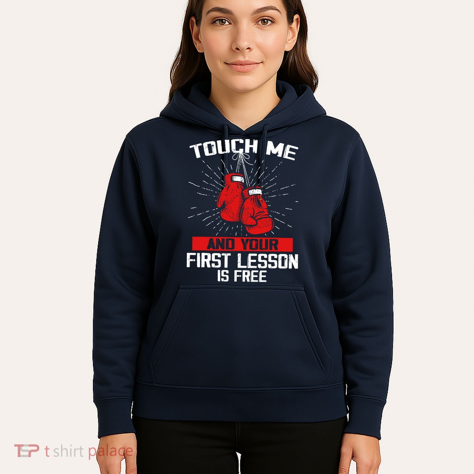 Kick Boxer Boxing Coach Funny Kick Boxing Lover Saying Hoodie
