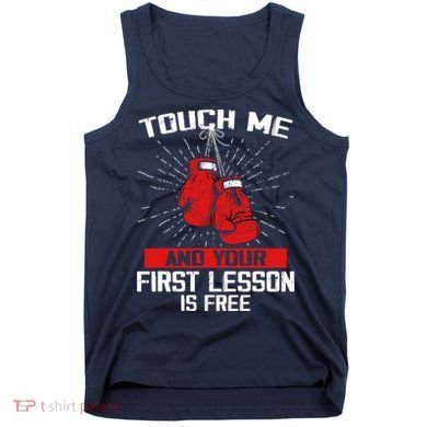 Kick Boxer Boxing Coach Funny Kick Boxing Lover Saying Tank Top