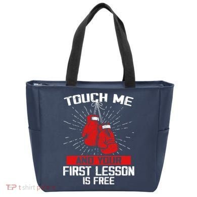 Kick Boxer Boxing Coach Funny Kick Boxing Lover Saying Tote Bag