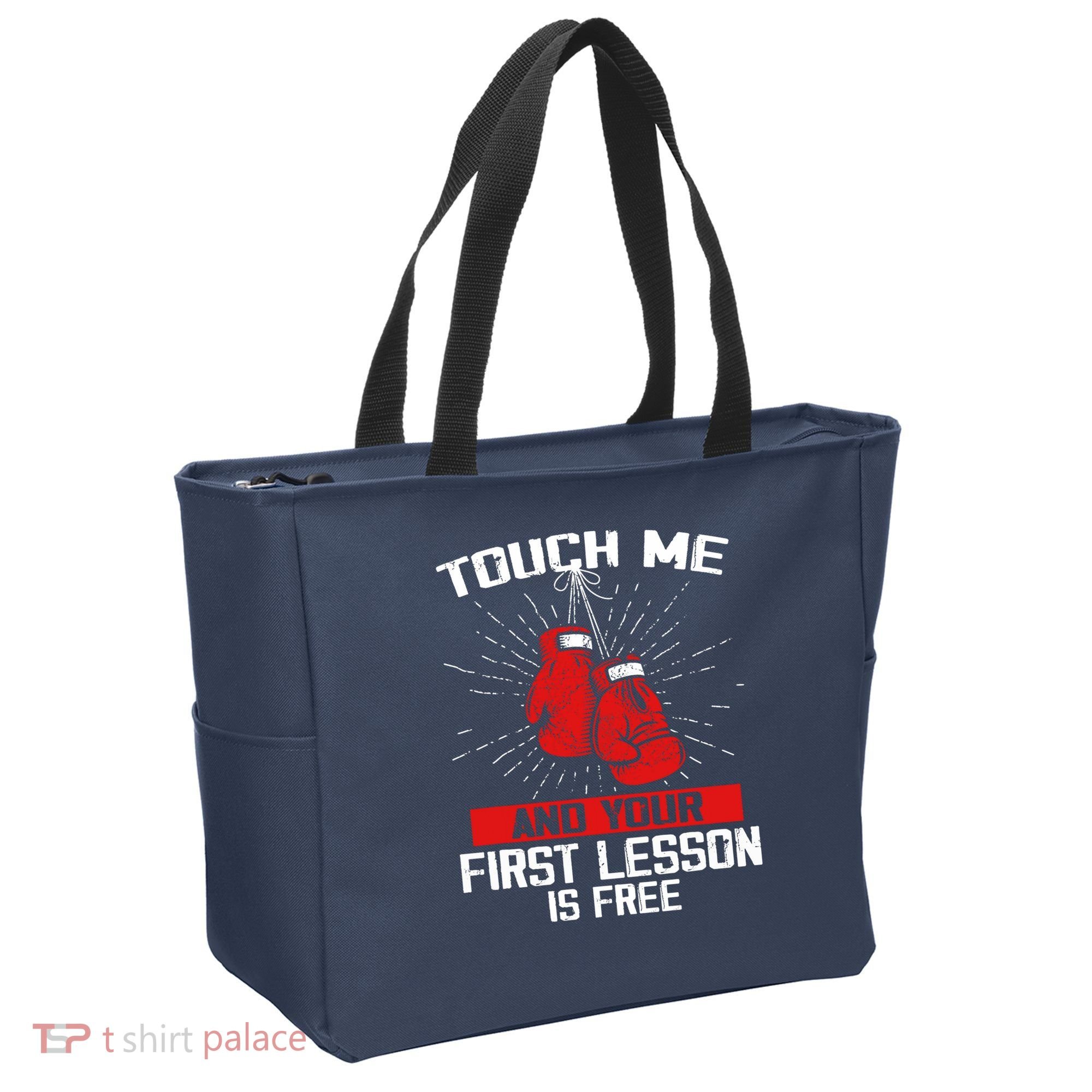 Kick Boxer Boxing Coach Funny Kick Boxing Lover Saying Tote Bag