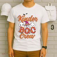 Kindergarten Boo Crew Kinder Crew Funny Teacher Halloween T-Shirt thumb 6