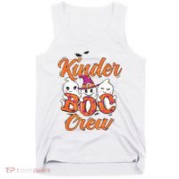 Kindergarten Boo Crew Kinder Crew Funny Teacher Halloween Tank Top thumb 0