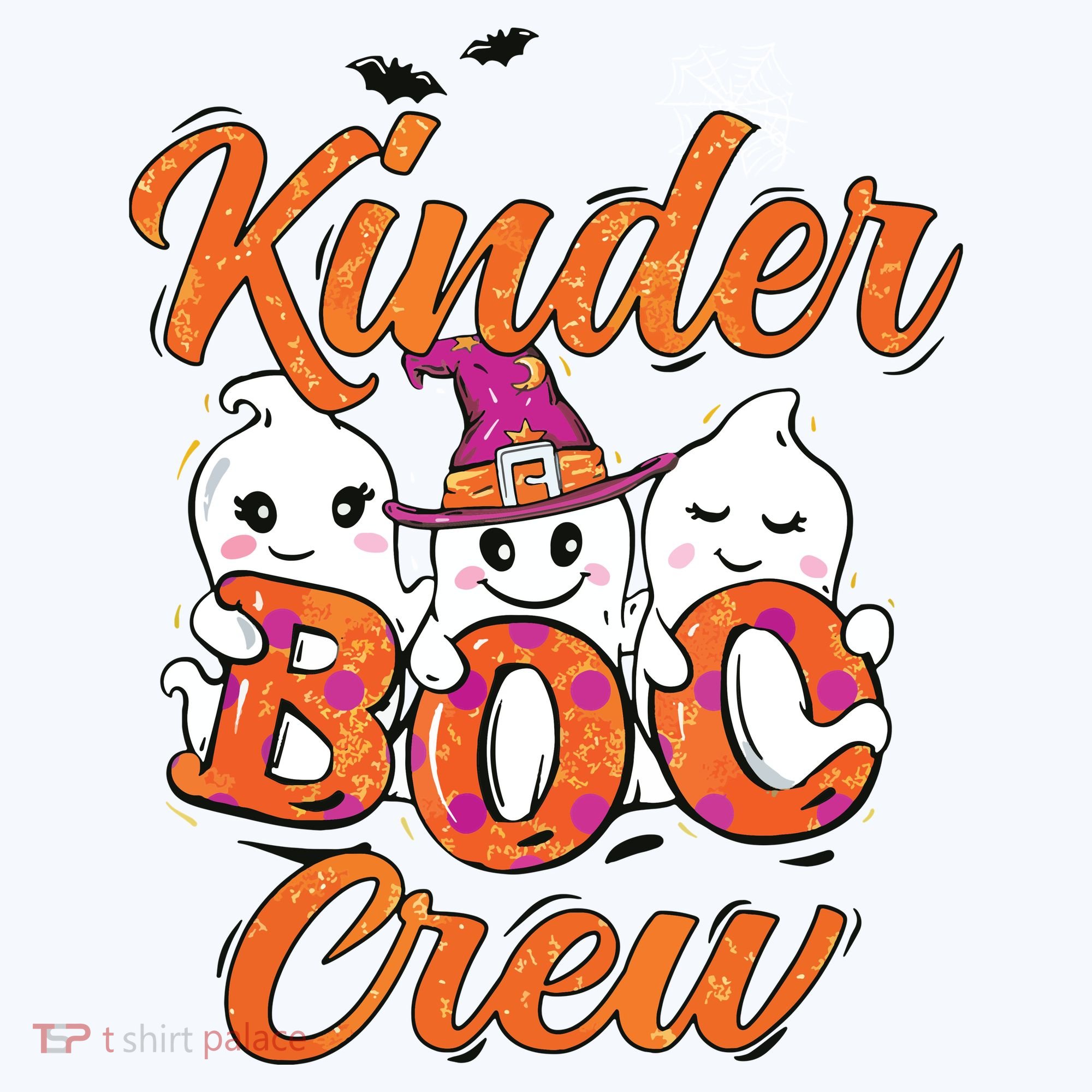 Kindergarten Boo Crew Kinder Crew Funny Teacher Halloween Tank Top