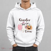Kinder Boo Crew Kindergarten Boo Crew Kindergarten Halloween Hoodie thumb 0