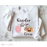 Kinder Boo Crew Kindergarten Boo Crew Kindergarten Halloween Sweatshirt thumb 2
