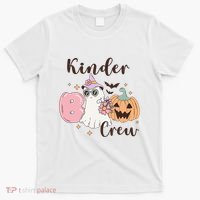 Kinder Boo Crew Kindergarten Boo Crew Kindergarten Halloween T-Shirt thumb 0