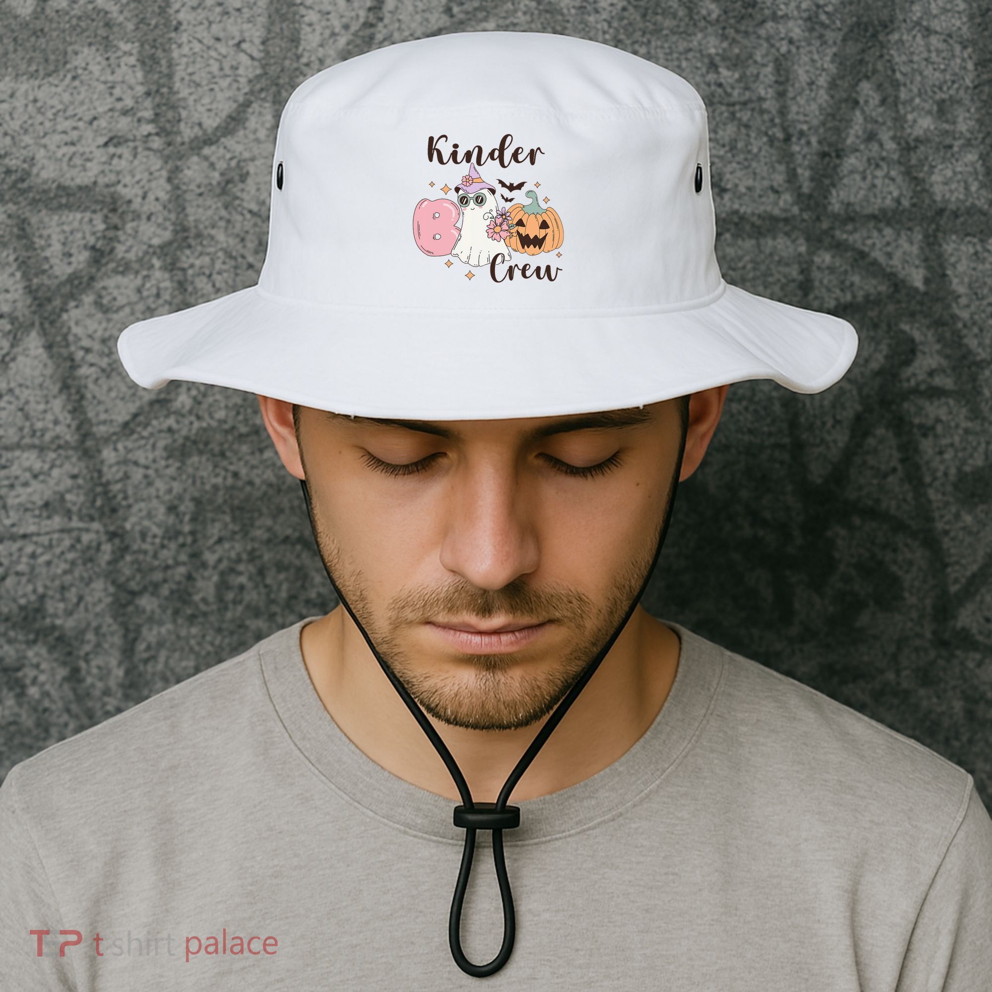 Kinder Boo Crew Kindergarten Boo Crew Kindergarten Halloween Bucket Hat