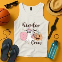 Kinder Boo Crew Kindergarten Boo Crew Kindergarten Halloween Tank Top thumb 4