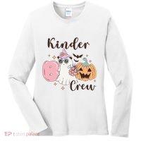 Kinder Boo Crew Kindergarten Boo Crew Kindergarten Halloween Women's Long Sleeve Shirt thumb 0