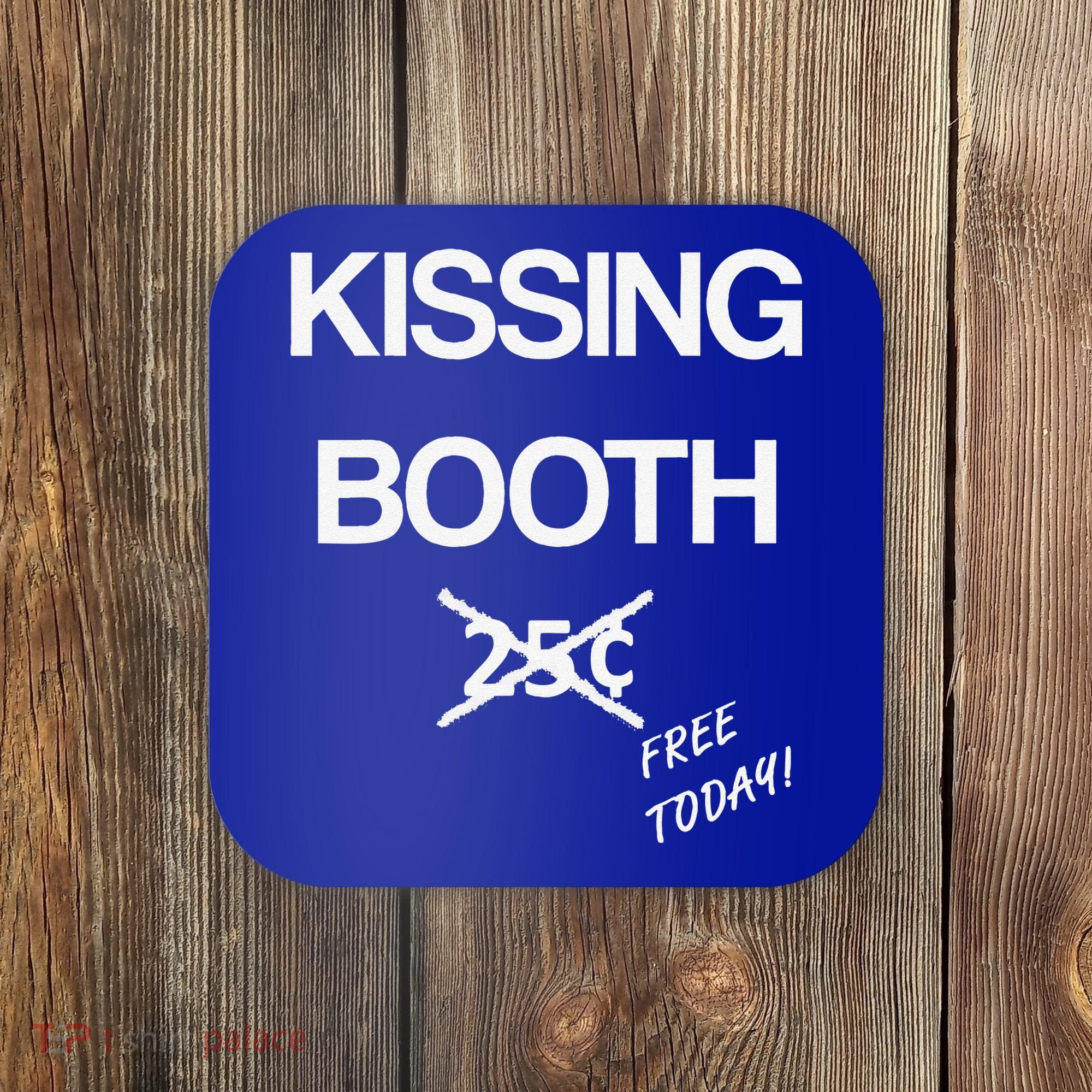 Kissing Booth Costume Halloween Coaster