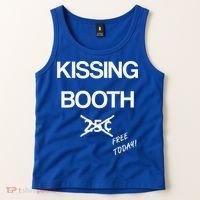 Kissing Booth Costume Halloween Tank Top thumb 2