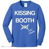 Kissing Booth Costume Halloween Kids Long Sleeve Shirt thumb 0