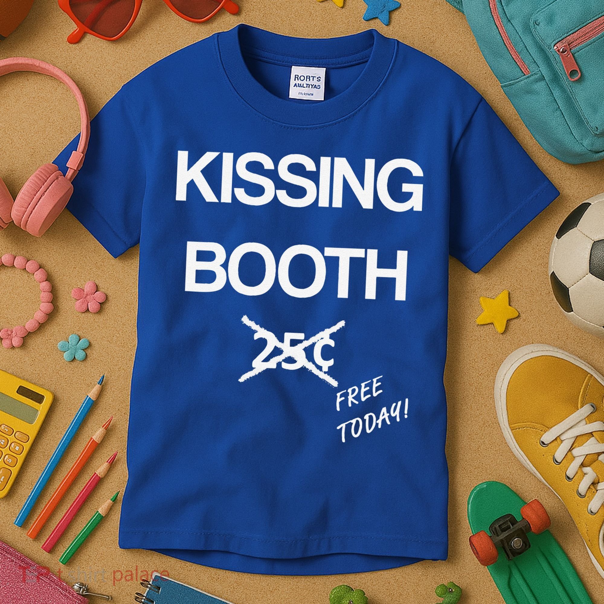 Kissing Booth Costume Halloween Kids T-Shirt