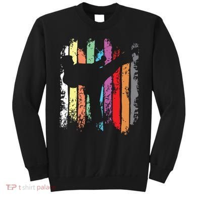 Karate Belt Colors Silhouette Sweatshirt
