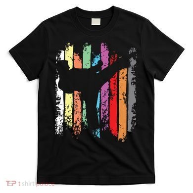 Karate Belt Colors Silhouette T-Shirt