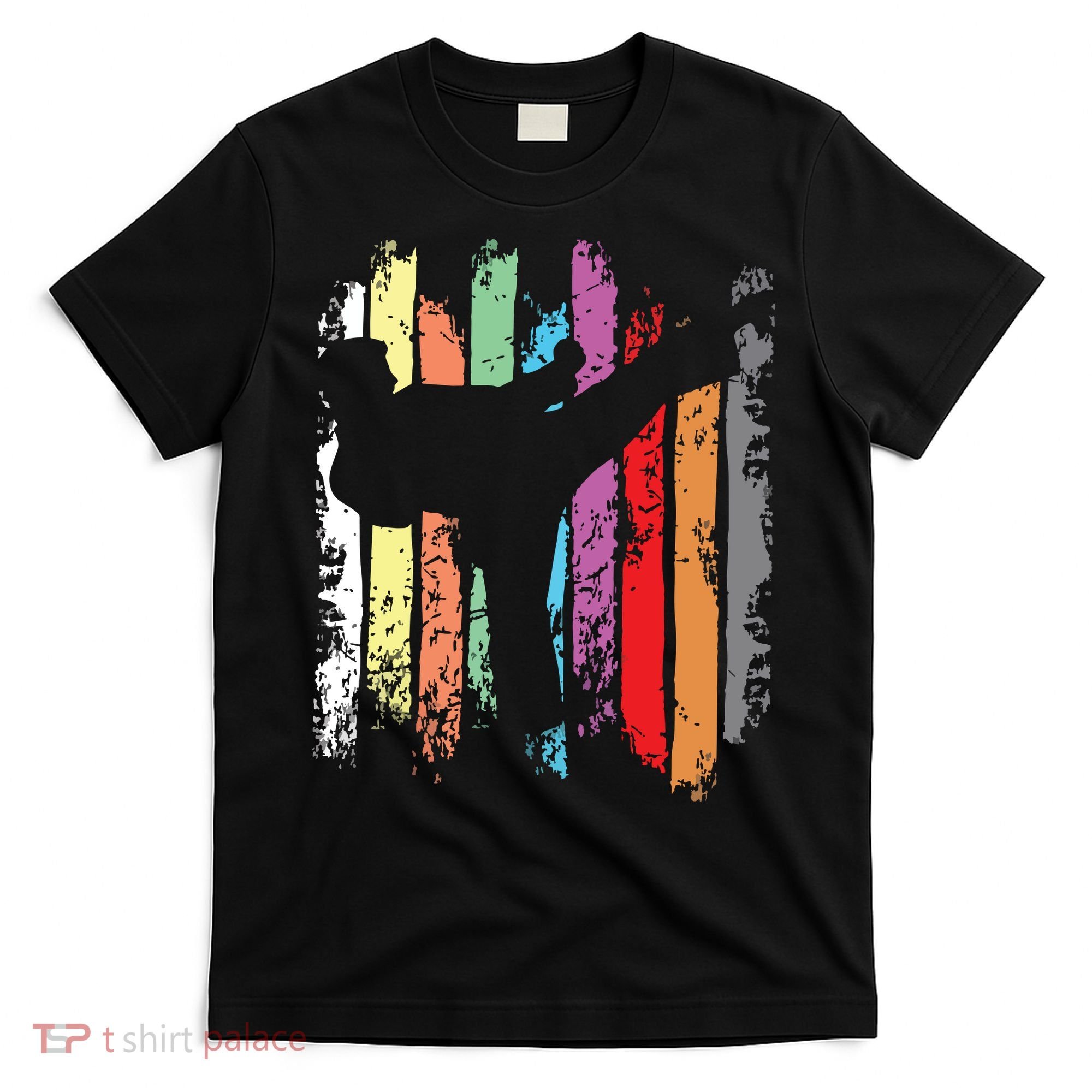 Karate Belt Colors Silhouette T-Shirt