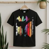 Karate Belt Colors Silhouette T-Shirt thumb 2