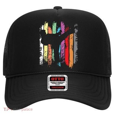 Karate Belt Colors Silhouette Hat
