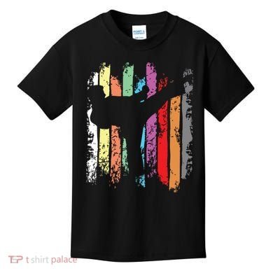 Karate Belt Colors Silhouette Kids T-Shirt