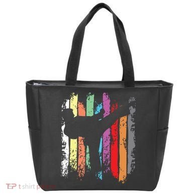 Karate Belt Colors Silhouette Tote Bag